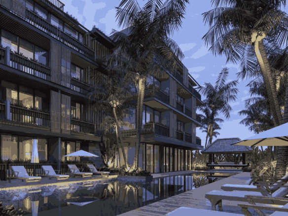 IN PROCESS 1 BEDROOM APARTMENTS FOR LEASEHOLD SALE IN PERERENAN - WD020