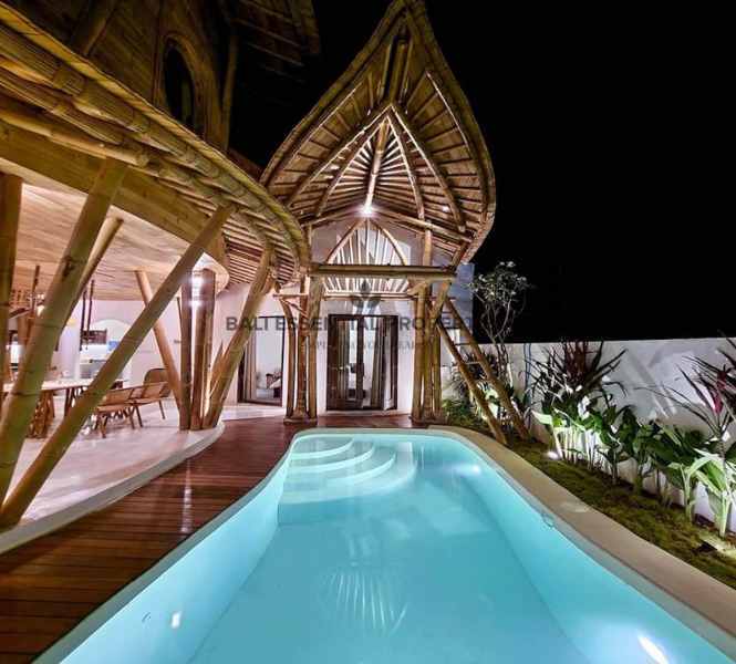 luxury bamboo 2 bedroom villa for rent and sale in buduk la173