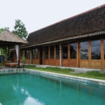 rice field view 2 bedroom villa for rental in tuka street north canggu la172 1