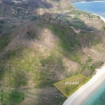 incredible beachfront plot of land for freehold sale in serangan beach lombok bm345