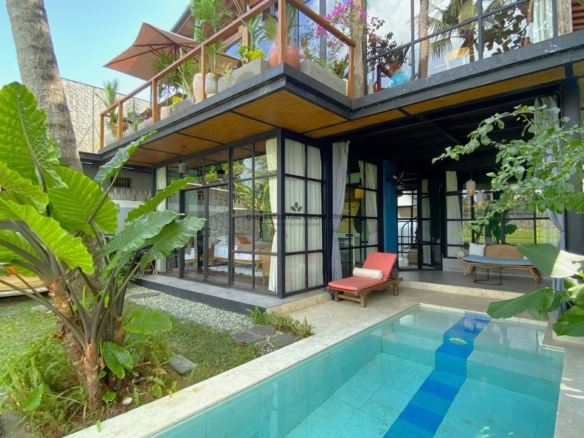 ricefield view 2 bedroom villa for rent in seseh bm329 1