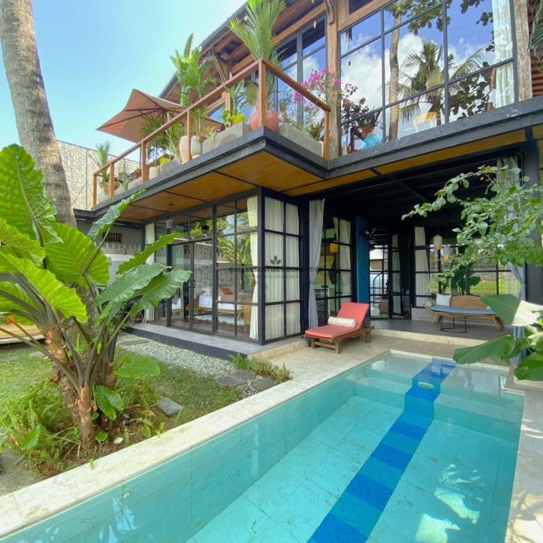 ricefield view 2 bedroom villa for rent in seseh bm329 1