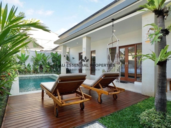 cozy private pool and lounge villa in tibubeneng sr016 13