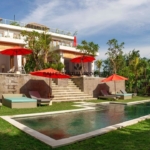 rice field views and private pool villa for rent in tabanan sr030 23