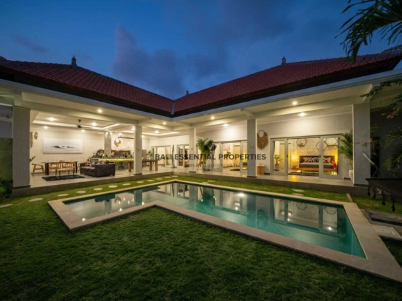 exceptional villa with private pool for rent in canggu 1