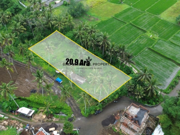 strategic land for leasehold sale in ubud bm494 5
