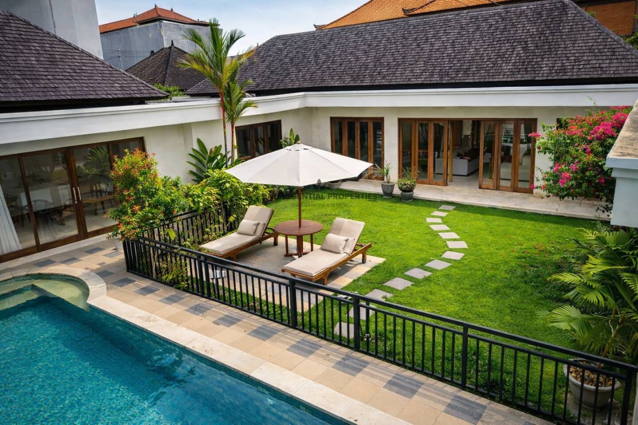 family modern 5 bedroom villa for rent in canggu bm172 15