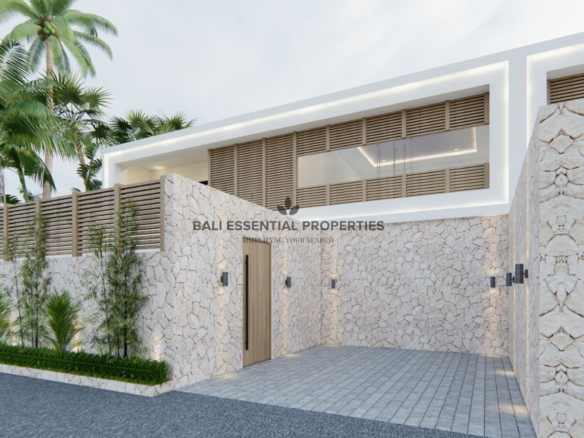 on progress modern 2 bedroom villa for leasehold in kedungu ut005 8