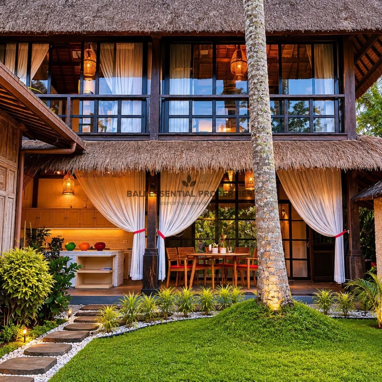 3 bedroom with jungle view villa for sale in ubud bm524 21