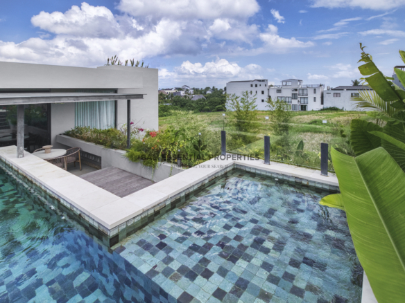 luxury 3 bedroom villa with rooftop pool for sale in pererenan bm525 25