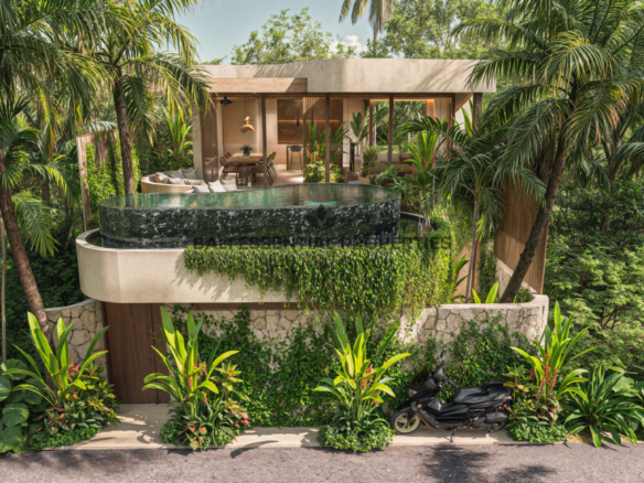 off plan modern 2 bedroom tropical villa for sale in uluwatu bm538 11