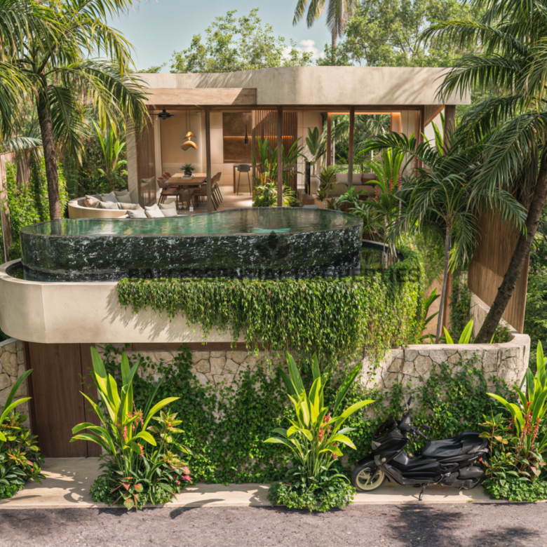 off plan modern 2 bedroom tropical villa for sale in uluwatu bm538 11