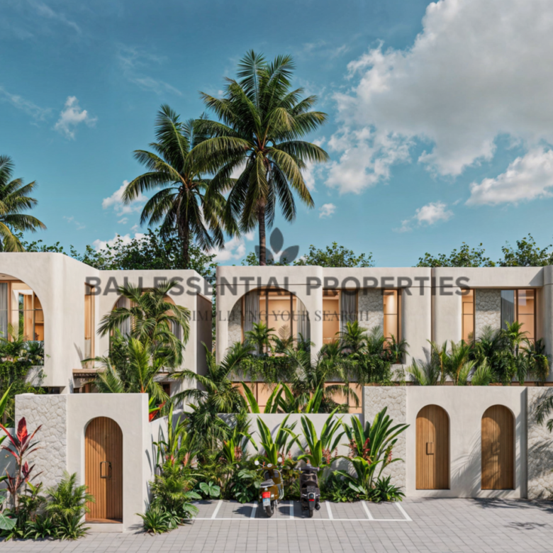 off plan modern 3 bedroom tropical villa with rooftop for sale in pecatu uluwatu bm537