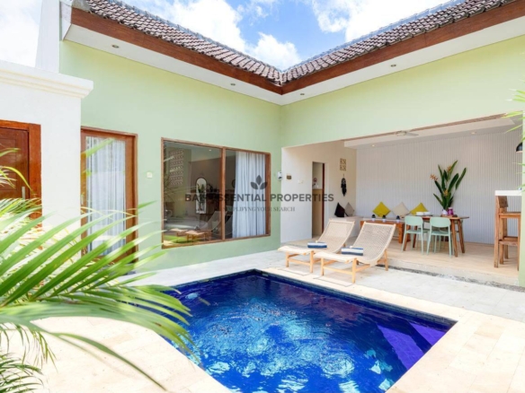 1 bedroom villa for monthly rent in canggu ra040