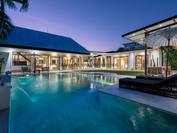 luxury tropical style 5 bedroom villa for rent in canggu bm565 21