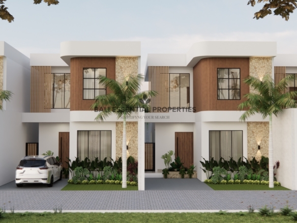 on progress 3 bedroom villa for freehold sale in canggu bm542