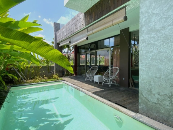 ricefield view 3 bedroom villa for rent in tanah lot ra041 14