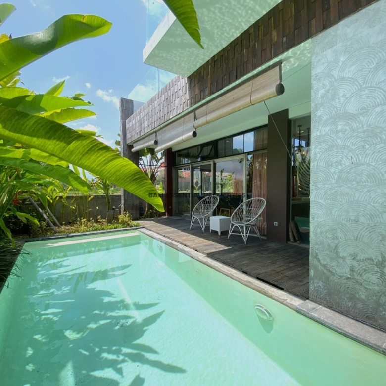 ricefield view 3 bedroom villa for rent in tanah lot ra041 14